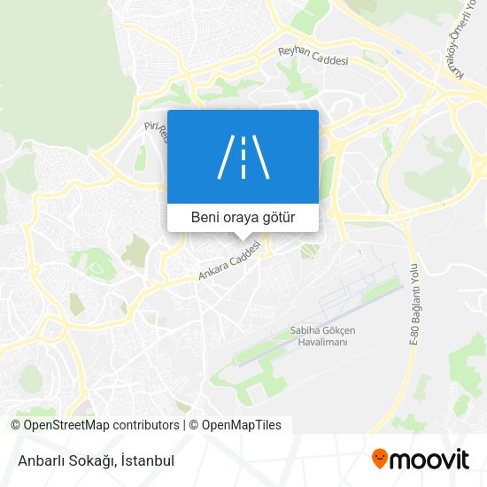 Anbarlı Sokağı harita