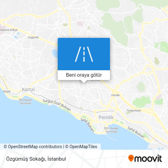 Özgümüş Sokağı harita
