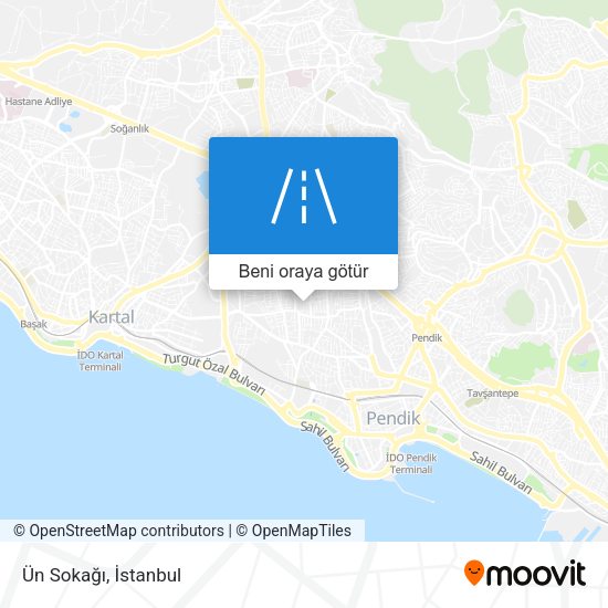 Ün Sokağı harita