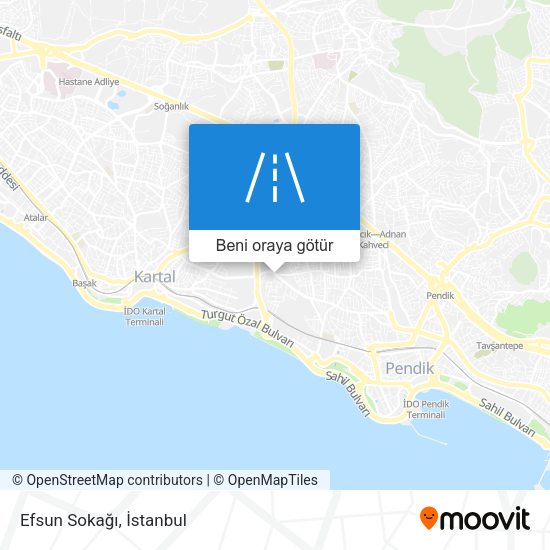 Efsun Sokağı harita