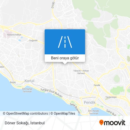 Döner Sokağı harita