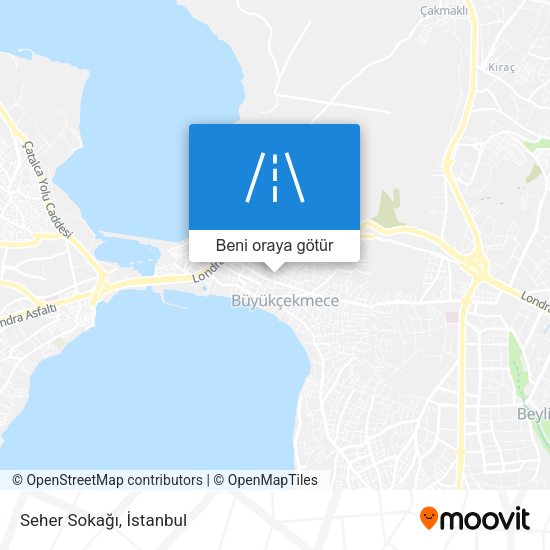 Seher Sokağı harita