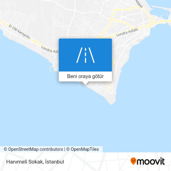 Hanımeli Sokak harita