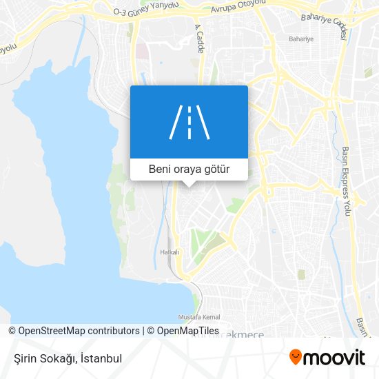 Şirin Sokağı harita