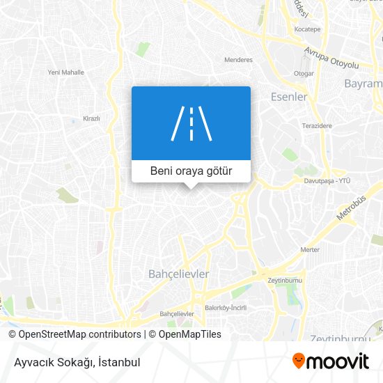 Ayvacık Sokağı harita