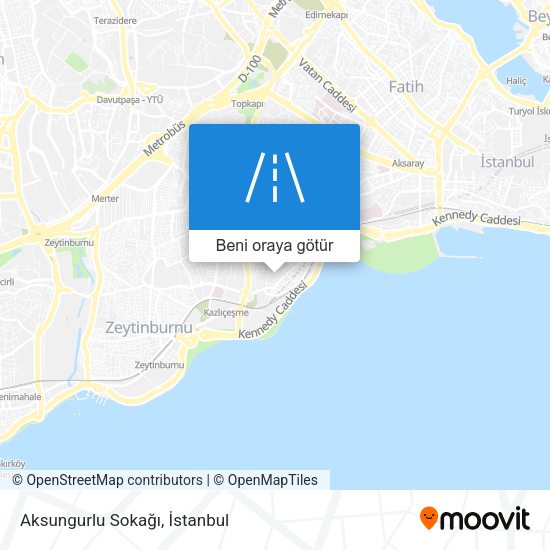 Aksungurlu Sokağı harita