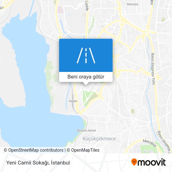 Yeni Camii Sokağı harita