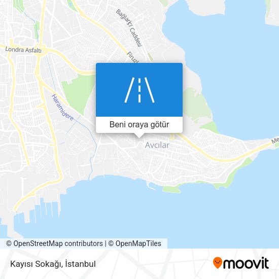 Kayısı Sokağı harita