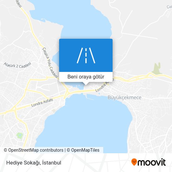 Hediye Sokağı harita