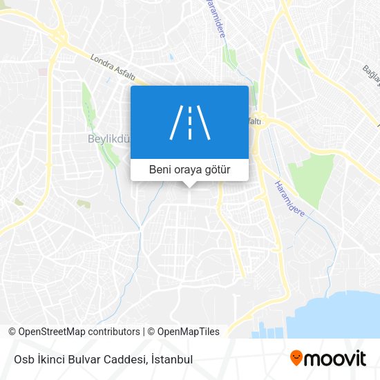 Osb İkinci Bulvar Caddesi harita