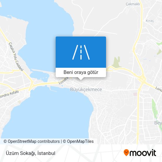 Üzüm Sokağı harita