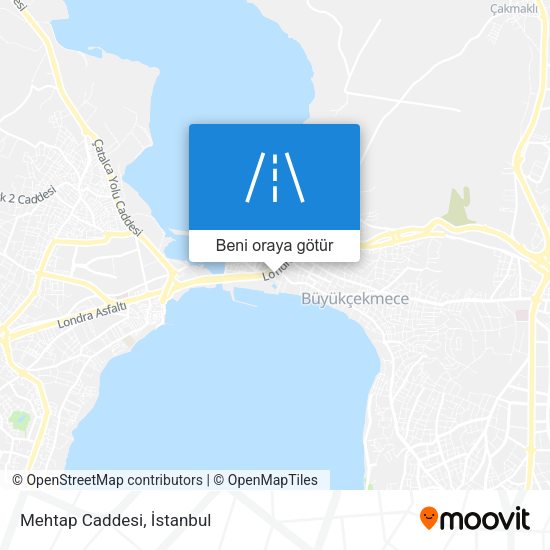 Mehtap Caddesi harita
