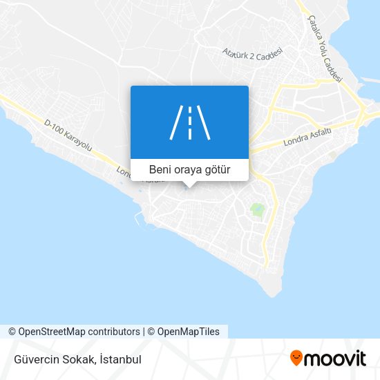 Güvercin Sokak harita