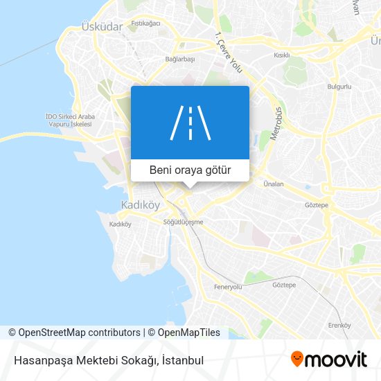 Hasanpaşa Mektebi Sokağı harita
