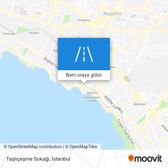 Taşlıçeşme Sokağı harita