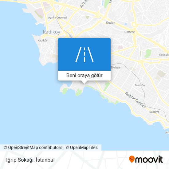 Iğrıp Sokağı harita