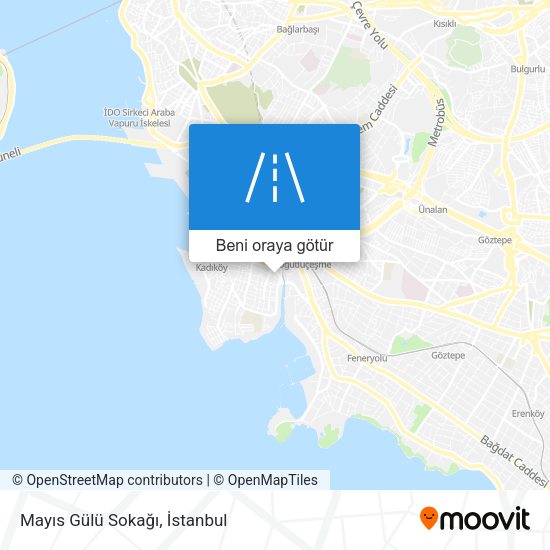 Mayıs Gülü Sokağı harita