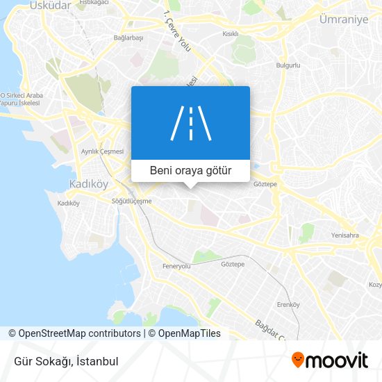 Gür Sokağı harita