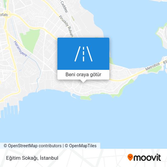 Eğitim Sokağı harita