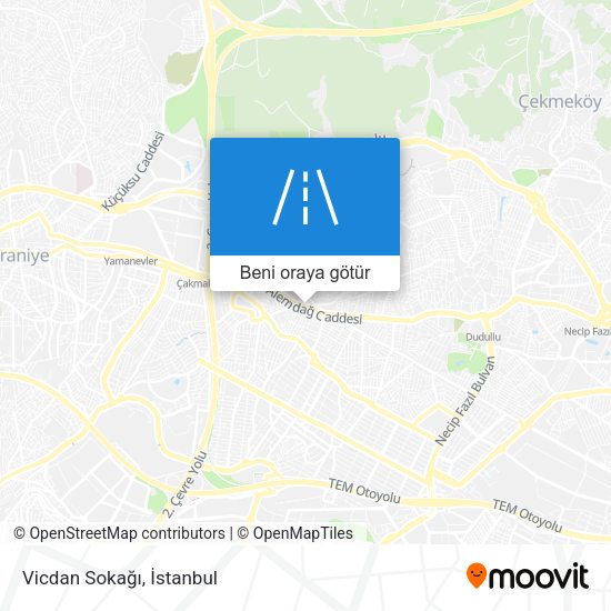 Vicdan Sokağı harita
