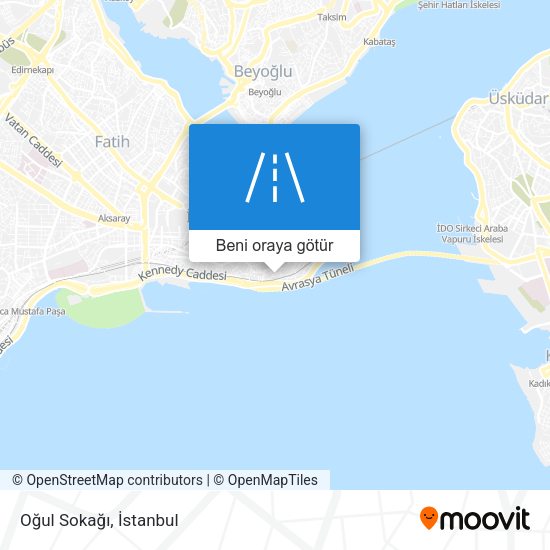 Oğul Sokağı harita