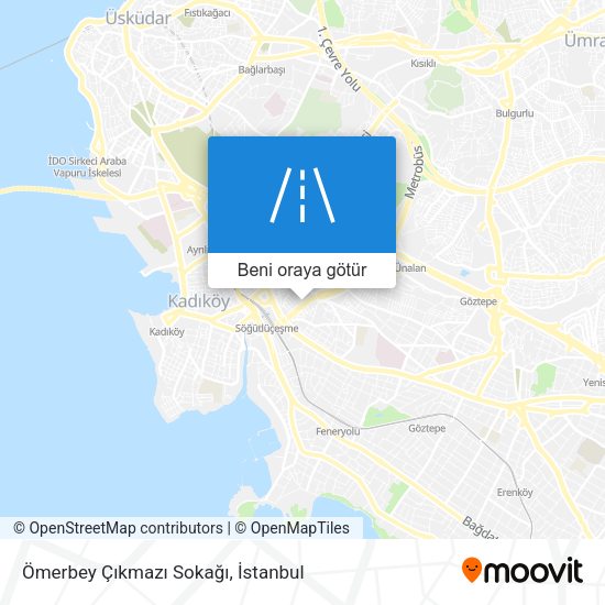 Ömerbey Çıkmazı Sokağı harita