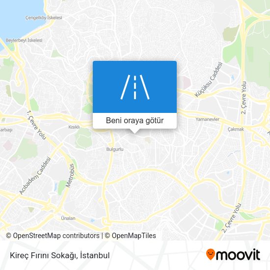 Kireç Fırını Sokağı harita