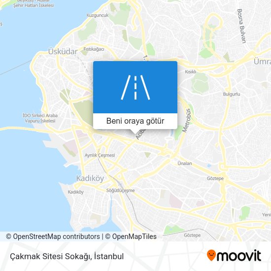 Çakmak Sitesi Sokağı harita