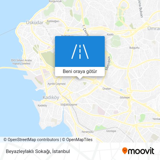 Beyazleylaklı Sokağı harita