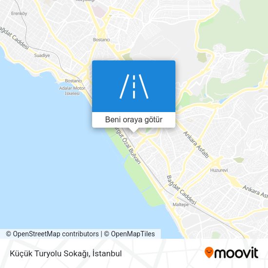 Küçük Turyolu Sokağı harita
