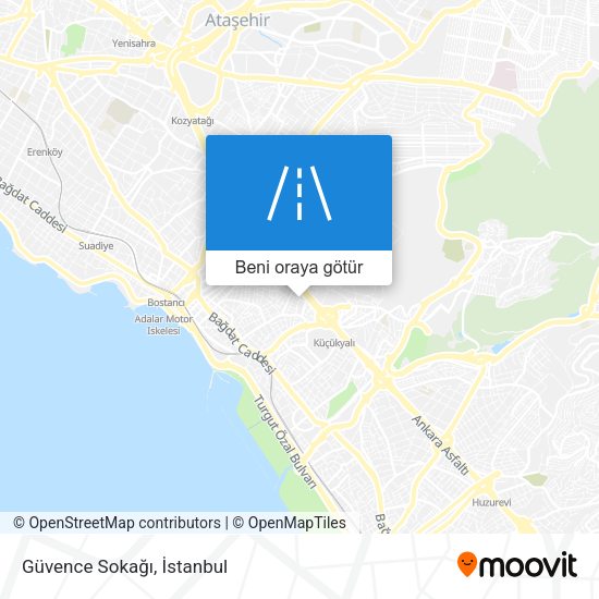Güvence Sokağı harita
