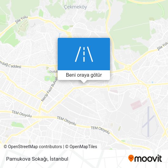 Pamukova Sokağı harita