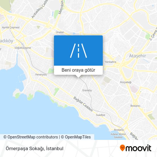 Ömerpaşa Sokağı harita