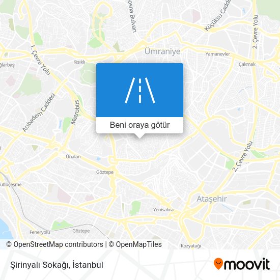 Şirinyalı Sokağı harita