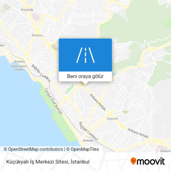 Küçükyalı İş Merkezi Sitesi harita