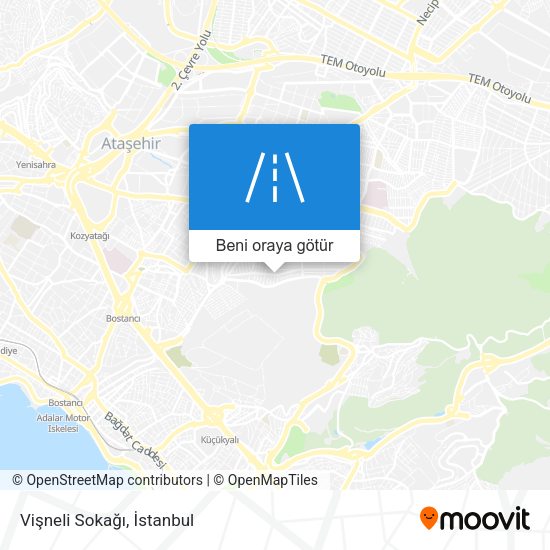 Vişneli Sokağı harita
