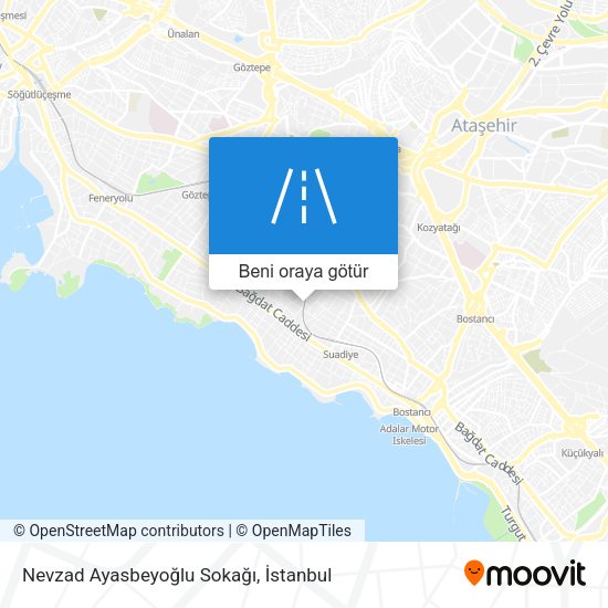 Nevzad Ayasbeyoğlu Sokağı harita
