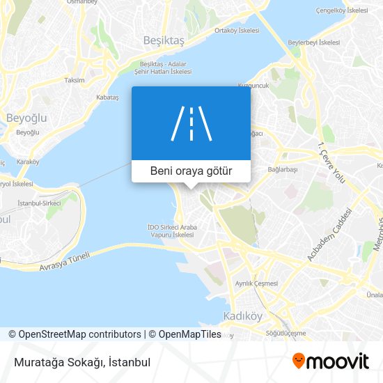Muratağa Sokağı harita