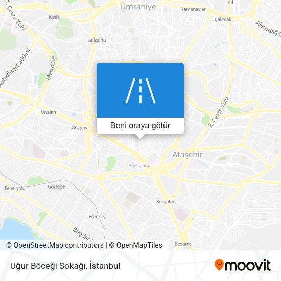 Uğur Böceği Sokağı harita