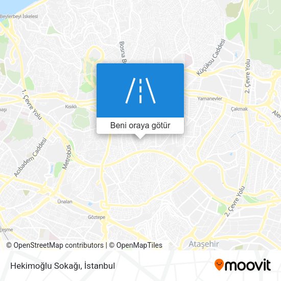 Hekimoğlu Sokağı harita