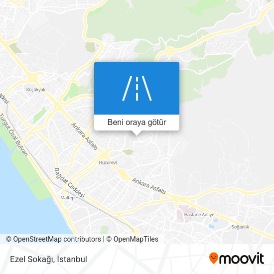 Ezel Sokağı harita
