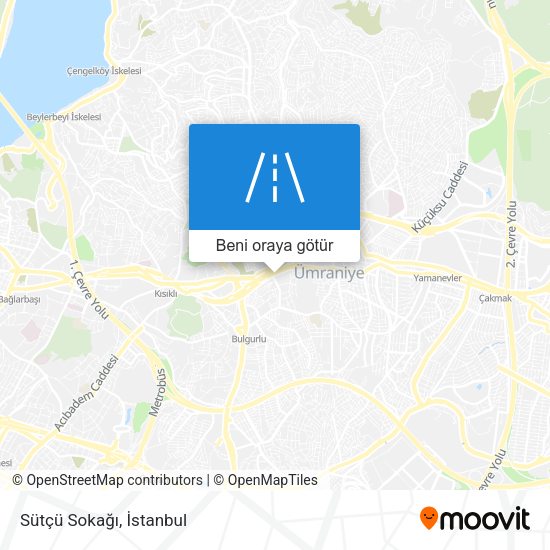 Sütçü Sokağı harita