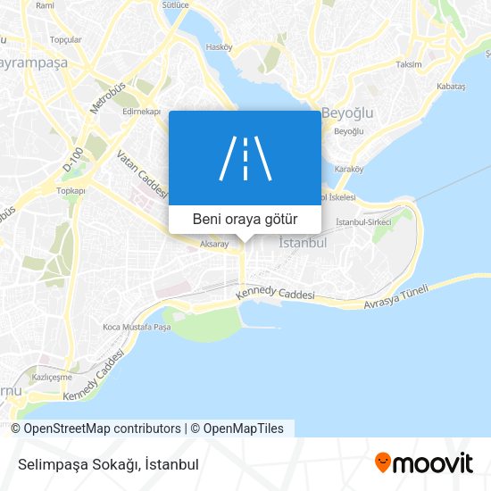 Selimpaşa Sokağı harita