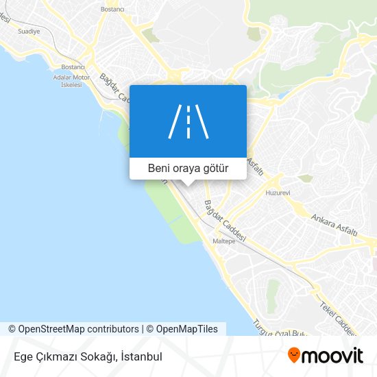 Ege Çıkmazı Sokağı harita