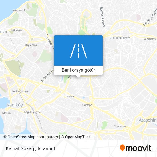 Kainat Sokağı harita