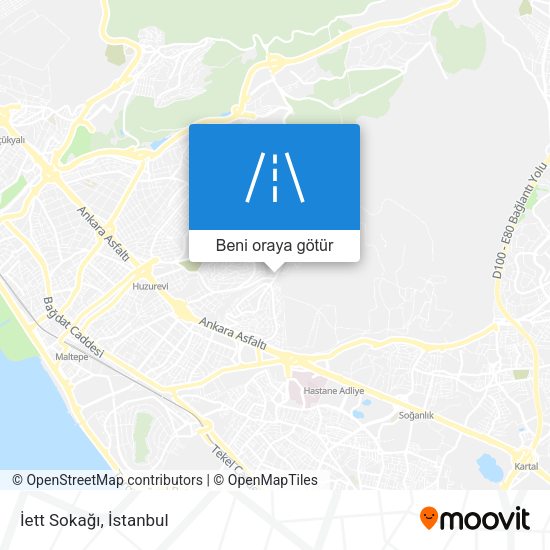 İett Sokağı harita