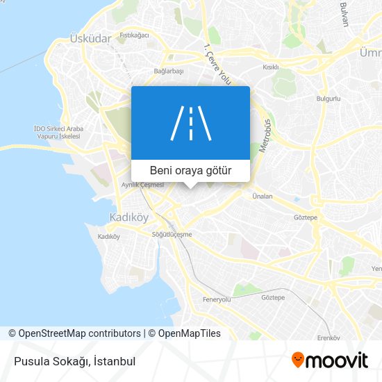 Pusula Sokağı harita