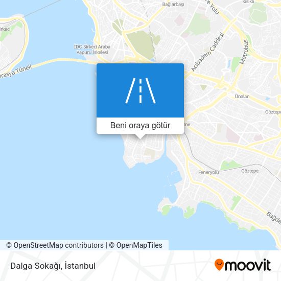 Dalga Sokağı harita