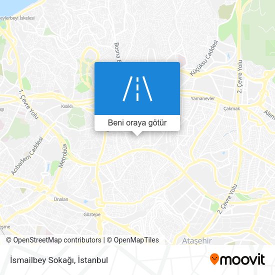 İsmailbey Sokağı harita