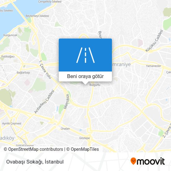 Ovabaşı Sokağı harita